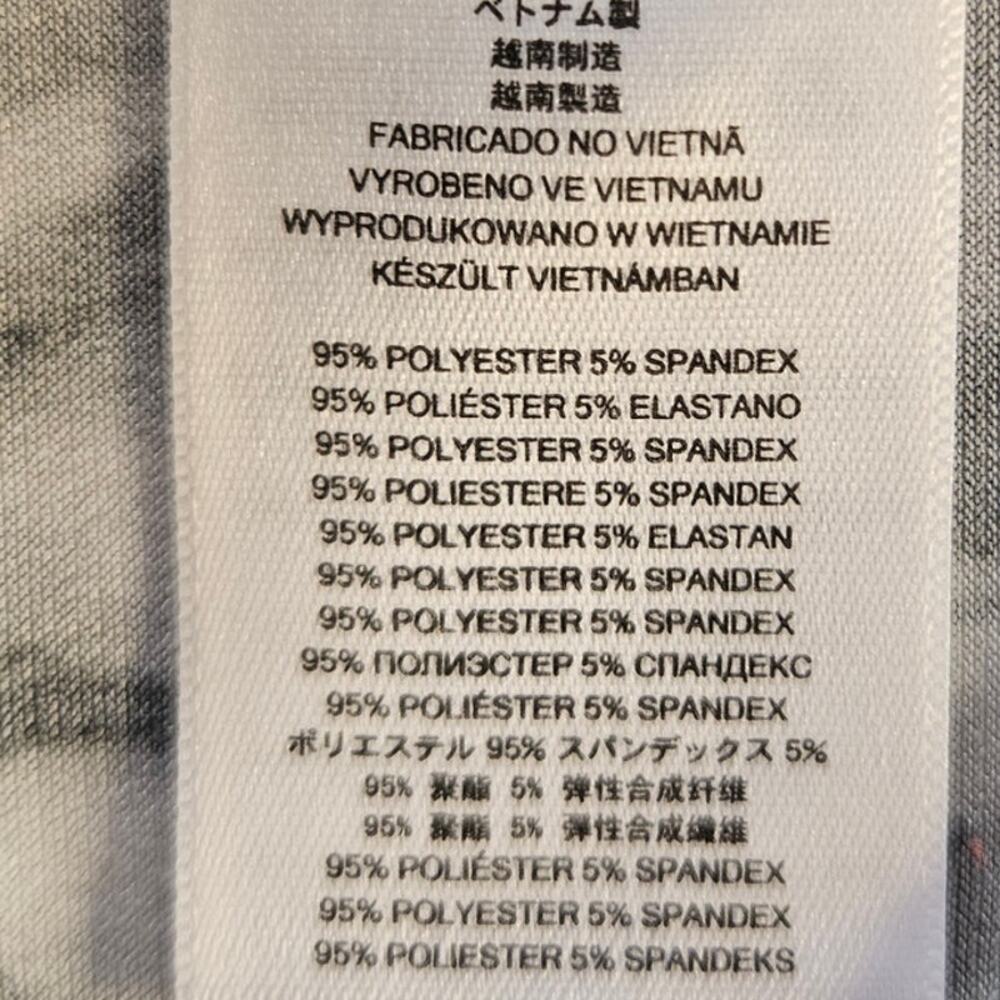 Michael Kors Black White Floral Handkerchief Skirt Sz SM Stretchy Asymmetrical - Picture 7 of 7